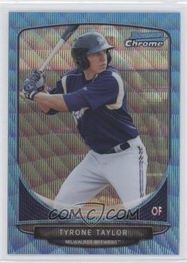 2013 Bowman Chrome - Prospects - Wrapper Redemption Blue Wave Refractor #BCP158 - Tyrone Taylor