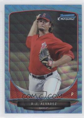 2013 Bowman Chrome - Prospects - Wrapper Redemption Blue Wave Refractor #BCP170 - R.J. Alvarez