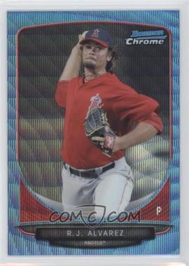 2013 Bowman Chrome - Prospects - Wrapper Redemption Blue Wave Refractor #BCP170 - R.J. Alvarez