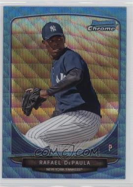 2013 Bowman Chrome - Prospects - Wrapper Redemption Blue Wave Refractor #BCP174 - Rafael De Paula