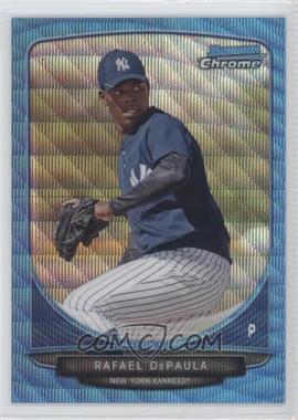 2013 Bowman Chrome - Prospects - Wrapper Redemption Blue Wave Refractor #BCP174 - Rafael De Paula