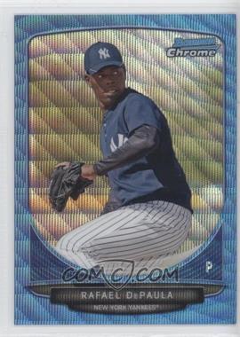 2013 Bowman Chrome - Prospects - Wrapper Redemption Blue Wave Refractor #BCP174 - Rafael De Paula