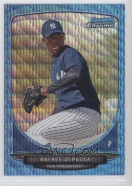 2013 Bowman Chrome - Prospects - Wrapper Redemption Blue Wave Refractor #BCP174 - Rafael De Paula