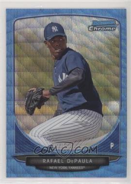 2013 Bowman Chrome - Prospects - Wrapper Redemption Blue Wave Refractor #BCP174 - Rafael De Paula