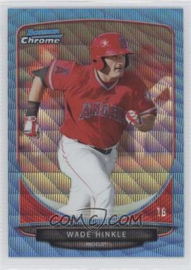 2013 Bowman Chrome - Prospects - Wrapper Redemption Blue Wave Refractor #BCP181 - Wade Hinkle