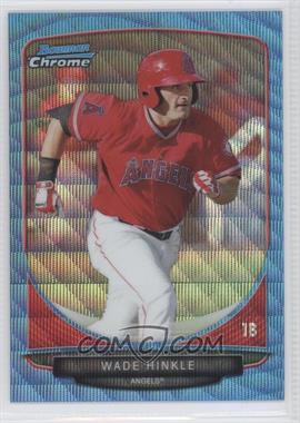 2013 Bowman Chrome - Prospects - Wrapper Redemption Blue Wave Refractor #BCP181 - Wade Hinkle