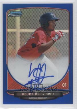 2013 Bowman Chrome - Prospects Autographs - Blue Refractor #BCA-KD - Keury De La Cruz /150