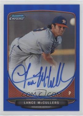 2013 Bowman Chrome - Prospects Autographs - Blue Refractor #BCA-LM - Lance McCullers Jr. /150