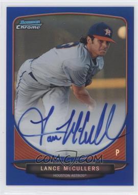 2013 Bowman Chrome - Prospects Autographs - Blue Refractor #BCA-LM - Lance McCullers Jr. /150