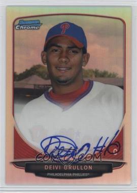 2013 Bowman Chrome - Prospects Autographs - Refractor #BCA-DG - Deivi Grullon /500