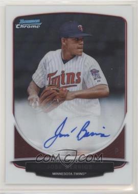 2013 Bowman Chrome - Prospects Autographs #BCA-JB - Jose Berrios