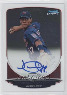 2013 Bowman Chrome - Prospects Autographs #BCA-JPO - Jorge Polanco