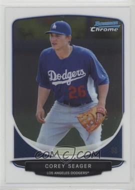 2013 Bowman Chrome - Prospects #BCP125.1 - Corey Seager (Fielding)