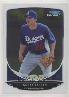 2013 Bowman Chrome - Prospects #BCP125.1 - Corey Seager (Fielding)