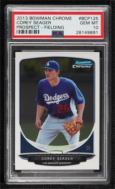 2013 Bowman Chrome - Prospects #BCP125.1 - Corey Seager (Fielding) [PSA 10 GEM MT]