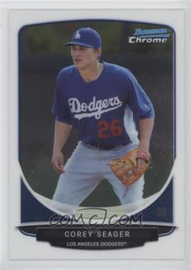 2013 Bowman Chrome - Prospects #BCP125.1 - Corey Seager (Fielding)