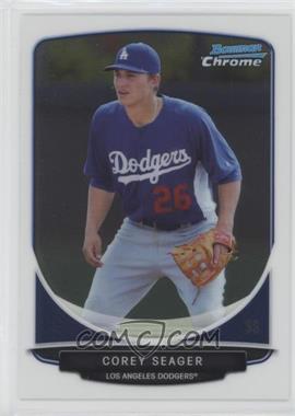 2013 Bowman Chrome - Prospects #BCP125.1 - Corey Seager (Fielding)