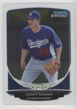 2013 Bowman Chrome - Prospects #BCP125.1 - Corey Seager (Fielding)