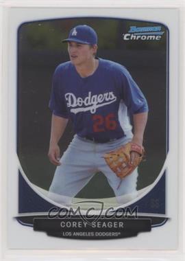 2013 Bowman Chrome - Prospects #BCP125.1 - Corey Seager (Fielding)