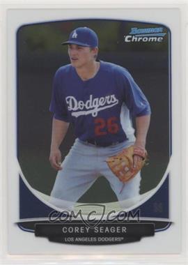 2013 Bowman Chrome - Prospects #BCP125.1 - Corey Seager (Fielding)