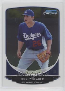 2013 Bowman Chrome - Prospects #BCP125.1 - Corey Seager (Fielding)