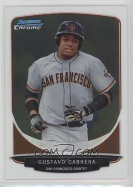 2013 Bowman Chrome - Prospects #BCP136 - Gustavo Cabrera