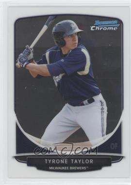 2013 Bowman Chrome - Prospects #BCP158.1 - Tyrone Taylor (Batting)