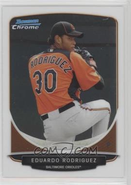 2013 Bowman Chrome - Prospects #BCP207.1 - Eduardo Rodriguez (Orange Jersey)