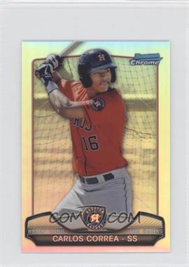 2013 Bowman Chrome - Risin' thru the Ranks Refractor #RTR-CCO - Carlos Correa