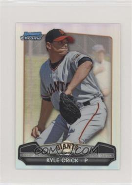 2013 Bowman Chrome - Risin' thru the Ranks Refractor #RTR-KC - Kyle Crick