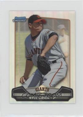 2013 Bowman Chrome - Risin' thru the Ranks Refractor #RTR-KC - Kyle Crick