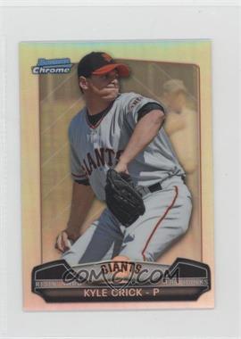 2013 Bowman Chrome - Risin' thru the Ranks Refractor #RTR-KC - Kyle Crick