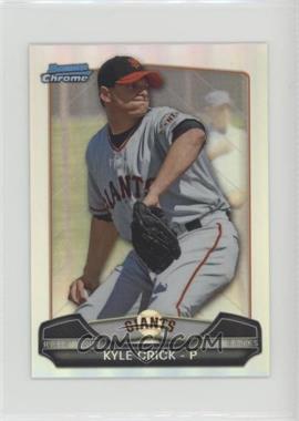 2013 Bowman Chrome - Risin' thru the Ranks Refractor #RTR-KC - Kyle Crick