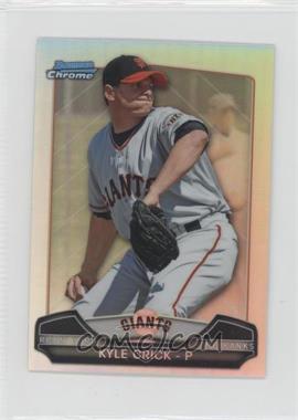 2013 Bowman Chrome - Risin' thru the Ranks Refractor #RTR-KC - Kyle Crick