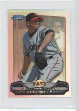 2013 Bowman Chrome - Risin' thru the Ranks Refractor #RTR-KC - Kyle Crick