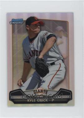 2013 Bowman Chrome - Risin' thru the Ranks Refractor #RTR-KC - Kyle Crick