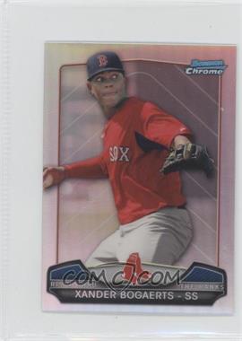 2013 Bowman Chrome - Risin' thru the Ranks Refractor #RTR-XB - Xander Bogaerts