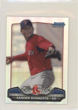 2013 Bowman Chrome - Risin' thru the Ranks Refractor #RTR-XB - Xander Bogaerts