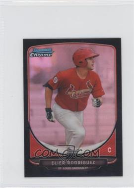 2013 Bowman Chrome Minis - [Base] - Black Refractor #106 - Elier Rodriguez /25