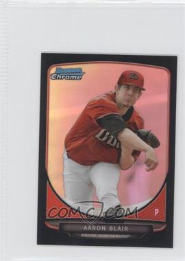 2013 Bowman Chrome Minis - [Base] - Black Refractor #21 - Aaron Blair /25