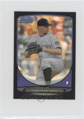 2013 Bowman Chrome Minis - [Base] - Black Refractor #310 - Jonathan Gray /25