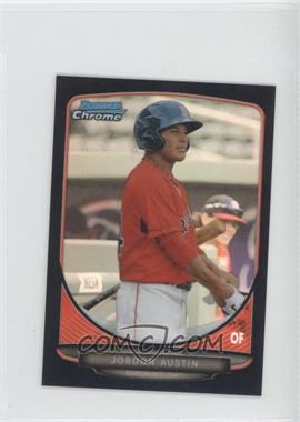 2013 Bowman Chrome Minis - [Base] - Black Refractor #54 - Jordon Austin /25