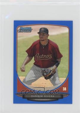 2013 Bowman Chrome Minis - [Base] - Blue Refractor #177 - Darwin Rivera /99