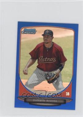 2013 Bowman Chrome Minis - [Base] - Blue Refractor #177 - Darwin Rivera /99