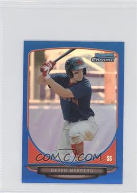 2013 Bowman Chrome Minis - [Base] - Blue Refractor #233 - Deven Marrero /99