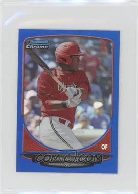 2013 Bowman Chrome Minis - [Base] - Blue Refractor #3 - Justin Williams /99