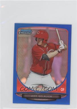 2013 Bowman Chrome Minis - [Base] - Blue Refractor #55 - Jeff Gelalich /99