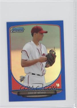 2013 Bowman Chrome Minis - [Base] - Blue Refractor #69 - Drew Ward /99