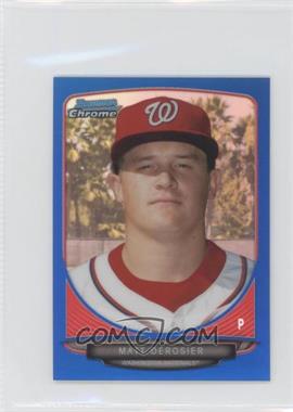 2013 Bowman Chrome Minis - [Base] - Blue Refractor #76 - Matt Derosier /99