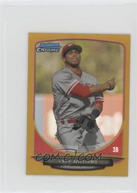 2013 Bowman Chrome Minis - [Base] - Gold Refractor #253 - Trey Williams /50